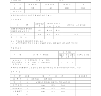 해외훈련후보추천평가표 해외훈련후보추천평가표